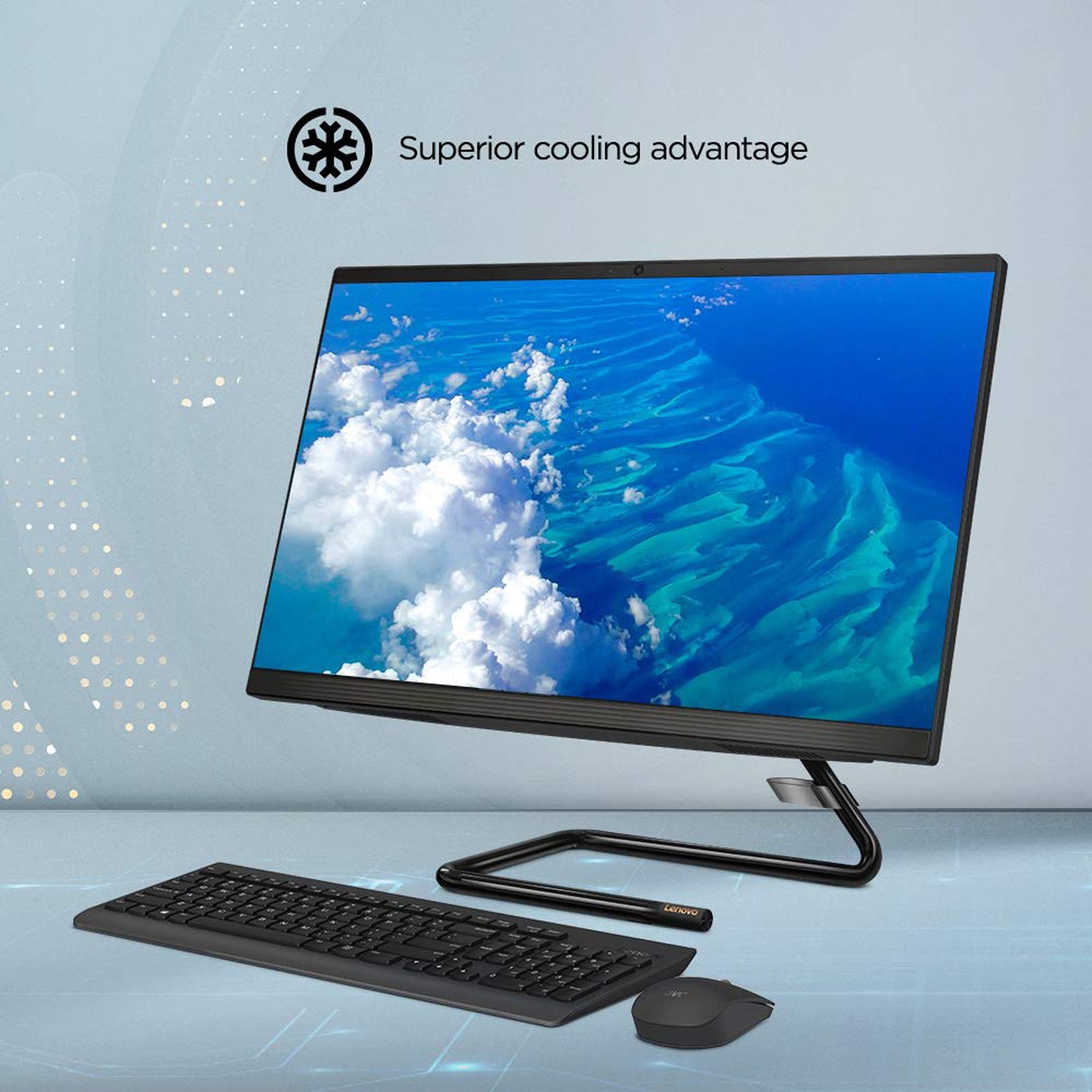 Buy Lenovo Ideacentre A340-24IWL (F0E800Y7IN) Core i3 10th Gen